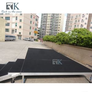 เวทีความสูงที่สามารถปรับได้รับน้ำหนักได้สำหรับแสดงบนเวที - Product Image 5