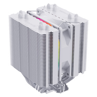 Refroidisseur d'air pour processeur SNOWMAN LGA 1700 AM5 AM4 X99, 6 caloducs, 120 mm, double tour, TDP 150 W, cuivre et aluminium, 22 dBA, ordinateur de bureau