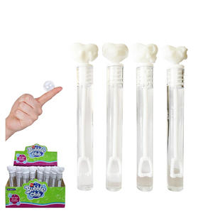 Favor de fiesta de juguete de tubo de burbujas de jabón de plástico Unisex más Popular para bodas - Product Image 1