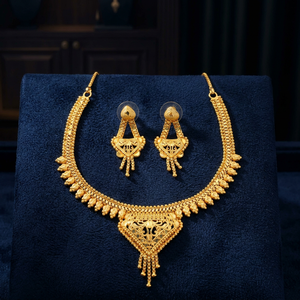 Gold Plated Micro Forming Necklaces Special Occasion & Traditional Jewelry for Women <b>Copper</b> & Brass Chapado En Oro Oro Laminado - Product Image 1