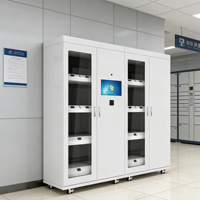 Gabinete Inteligente Ignífugo para Gestión de Herramientas Comerciales con Sistema de Almacenamiento Inteligente UHF RFID Electrónico