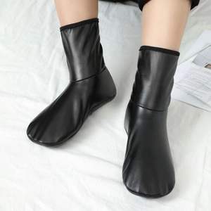 Calzini Casual Unisex in pelle Halal Design personalizzabile per l'inverno prega l'<span class=keywords><strong>umra</strong></span> per uomini e donne musulmani - Product Image 2