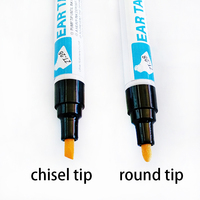 Stylo marqueur étanche pour le betail, en plastique, avec Identification des animaux, de bétail et de mouton, 5 unités