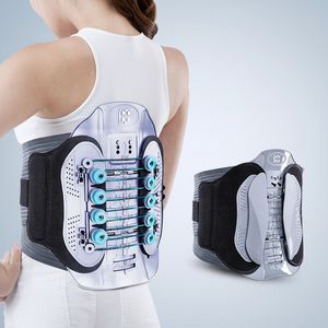 Ceinture de soutien lombaire Alphay OEM ODM, ceinture de soutien du bas du dos, ceinture de soutien lombaire en nylon élastique pour soulager les douleurs dorsales - Product Image 1