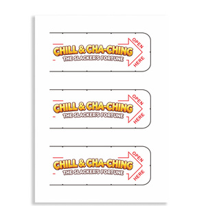 Tarjetas de Juego Personalizadas Ecológicas y Duraderas de Cartón con Tiradores y Ventana para Raspar y Abrir, para Boletos de Lotería - Product Image 4