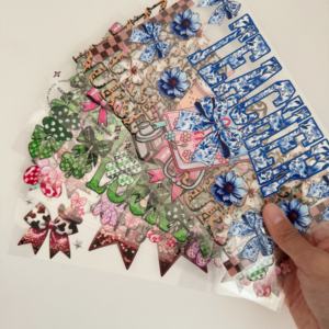 Impression de gobelets 3D UV DTF personnalisés pour enseignants et infirmières, 16 oz, enveloppes de gobelets imperméables, transferts d'autocollants UV DTF pour gobelets - Product Image 2