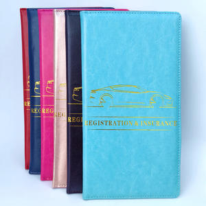 Logotipo personalizado Seguro Reparación de automóviles Regalo promocional Estuche para documentos de <span class=keywords><strong>vehículos</strong></span> Folleto de cuero Registro de automóviles y soporte de seguro - Product Image 6
