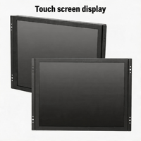 Moniteur LCD tactile résistif 15 pouces pas cher avec rétroéclairage LED, compatible HD, certifié ROHS, format 4:3, neuf, pour usage professionnel