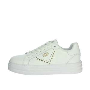 Liu-Jo Donna Sneakers BF4079 P0102 Bianco Chaussures à plateforme en cuir blanc pour femmes, mode décontractée - Product Image 1