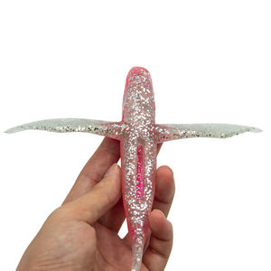 Leurre <span class=keywords><strong>de</strong></span> pêche Sailfish, poisson volant rose, corps souple brillant, ailerons, ailes, queue, 17 cm/21 cm, eau <span class=keywords><strong>de</strong></span> mer salée, gros gibier, appât, équipement <span class=keywords><strong>de</strong></span> pêche, leurre <span class=keywords><strong>de</strong></span> pêche - Product Image 3