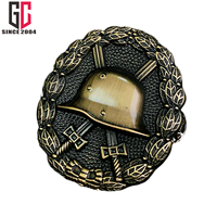 15 ans d'usine personnalisé métal allemand Vintage médaille prussienne soviétique insigne broche casque commémoratif émail épinglette