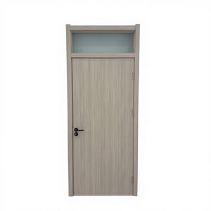 Puerta de Seguridad Exterior de Polímero de Una Hoja, Estilo Moderno, Insonorizada, Ignífuga, Certificada ISO9001, con 2 Años de Garantía, Resistente a Impactos - Product Image 1