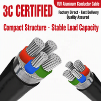 Câble électrique XLPE isolé 0,6/1 kV, gaine PVC, câble d'alimentation blindé LV, câble conducteur en aluminium ou cuivre à 3, 4 ou 5 conducteurs