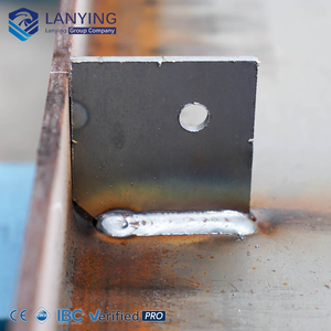 อาคารเหล็กพร้อมไฟโครงคลังสินค้าโครงสร้างเหล็กโรงงานโรงงานต้นทุนต่ำ - Product Image 4