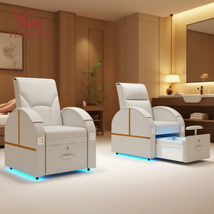 Chaise de soin des pieds de qualité professionnelle avec ceinture de maintien, approvisionnement en gros pour centres de spa des pieds professionnels - Product Image 4