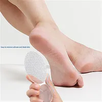 Lima de Pies de Vidrio Nano Encantadora, Grano 80, 5*5*2.5cm, para el Cuidado de los Pies, Exfoliación de Callos y Piel Muerta, Modelado de Uñas