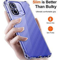 Funda Transparente de TPU con Airbag para Xiaomi Redmi A4 A3 PRO 14R 14C 13C 13R 12C 12 5G 10 10A 10C 9 9A 9C 9T 8 8A, Antigolpes y Suave