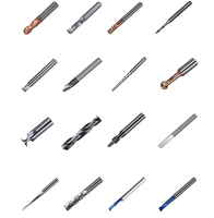 Fraise en carbure monobloc pour CNC, HRC65 HRC68 HRC70, 4 dents, fraise à bout plat 1-20mm
