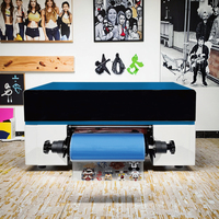 Nueva Impresora Industrial Mini UV DTF para Transferencia de Etiquetas de Cristal de 30 cm con Laminador, Compatible con Epson DX7 Tamaño A3, 1 Año de Garantía