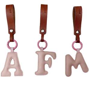 Llaveros de Cuero Personalizados al por Mayor, Llaveros con Iniciales del Alfabeto de la A a la Z, Llaveros de Cuero PU con Correa de Cuero - Product Image 6