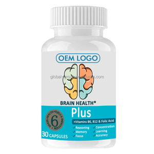 Complejo de setas de marca blanca OEM, 10 potentes cápsulas de setas Chaga Reshi - Product Image 2