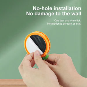 Crochet ventouse tournesol <span class=keywords><strong>Geek</strong></span> <span class=keywords><strong>bar</strong></span>, crochet mural en plastique pour salon, cuisine, porte - Product Image 4