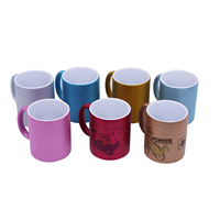 Mug à sublimation vierge avec revêtement nacré 11oz (8,2*9,5cm) – Tasse en céramique sublimée