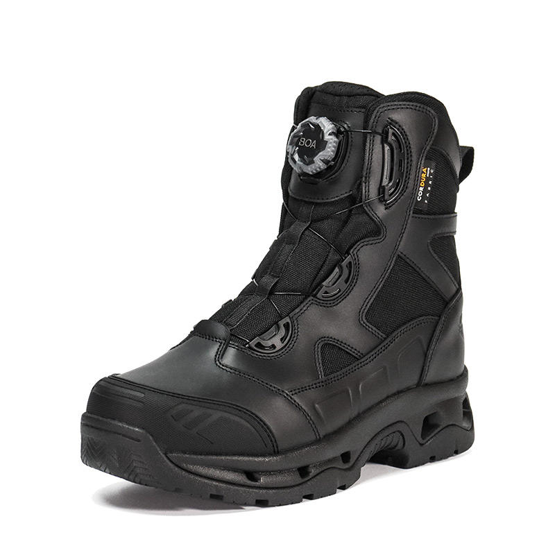 Botas Vigilante De Seguridad Botas Militares Tácticas De Cuero Y