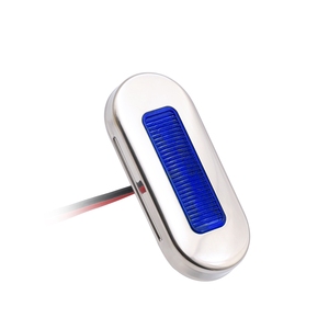 12V 방수 <span class=keywords><strong>LED</strong></span> 네비게이션 의례 조명 계단 갑판 램프 보트 해양 마커 라이트 해양 보트 액세서리 - Product Image 3