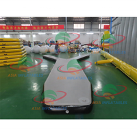 Station d'accueil gonflable flottante de Jet Ski/pontons gonflables en Y pour le stationnement de bateau et de Yacht