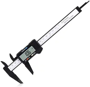 Digitale Schuifmaat, Adoric 0-6 "Remklauwen Meten-Elektronische Micrometer Schuifmaat Met Groot Lcd-scherm