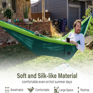 Mạnh mẽ dễ dàng thiết lập Trọng lượng nhẹ xách tay bên ngoài đi bộ đường dài cắm trại bãi biển Ba lô du lịch dây đeo cây cắm trại võng - Product Image 4