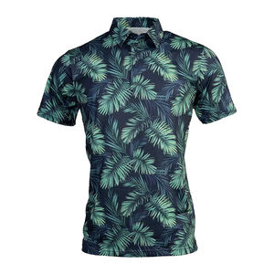 Camiseta Polo de Golf para Hombre, Personalizada OEM, de Alta Calidad, con Estampado Deportivo Sublimado Completo, 100% Poliéster - Product Image 4