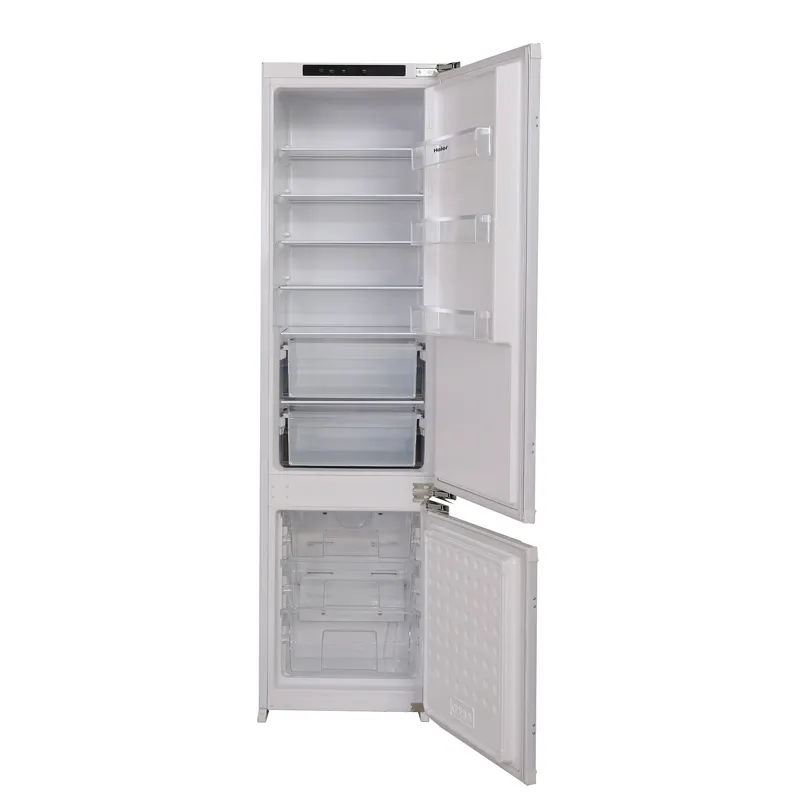 310 리터 공기 냉각 서리 무료 냉장고 전자 온도 제어 소형 냉장고 내장 냉장고
