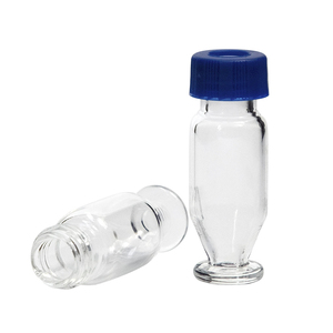 Clear Glass Sample Vial 12x32mm 9-425 Screw Thread 1.5mL High Recovery Champagne Vial - Product Image 4