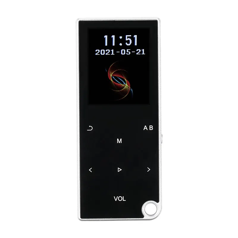 Yüksek kalite mini dijital MP3 MP4 ses Video oynatıcı FM radyo ses kaydedici ebook okuma dahili 4GB 8GB 16GB bellek
