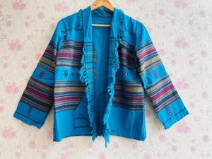 <b>Womens</b> Woolen <b>Jacket</b> Unisex Shawl Winter <b>Jacket</b> Short <b>Embroidered</b> <b>Jacket</b> Warm Fashion Outerwear Gift <b>For</b> Her B2B Wholesale Suppl - Product Image 4