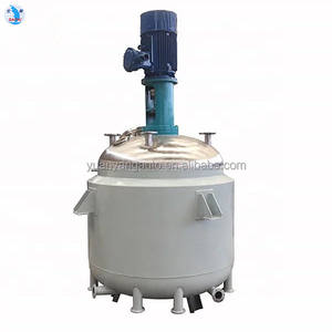 Chaudière de réaction à agitation chimique à enveloppe chauffante pour la production de résine alkyde, 500L, chauffage électrique, acier inoxydable, marque YUANYANG - Product Image 5