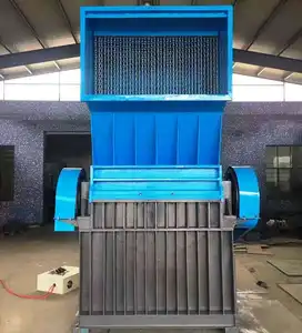 PET PA PS ABS HDPE PP PE bottle can drum lump garbage crushing machine