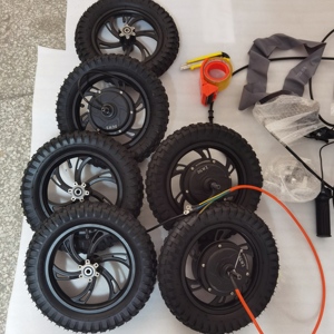<span class=keywords><strong>Kit</strong></span> de conversion électrique de roue arrière personnalisé de 1000 watts, 12 pouces, avec pédale pour vélo électrique de rue - Product Image 4