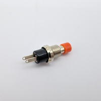 3A Sakelar Tombol Tekan Singkat OFF-(ON) 125VAC 1A 250VAC