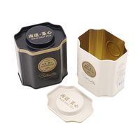 Boîtes en fer blanc personnalisées de qualité alimentaire pour café et thé, en matériaux recyclés, emballage imprimé pour biscuits de Noël - Boîte cadeau en gros
