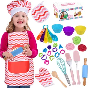 kitchen toys kids roleplay happy family baking set pretend cooking toys