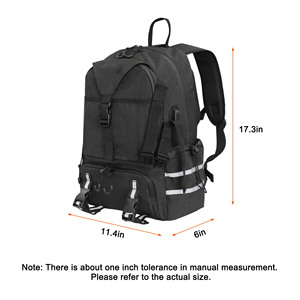 Mochila de almacenamiento de casco de Ciclismo de gran capacidad de PVC impermeable para motocicleta resistente con muestra gratis para hombres y mujeres - Product Image 6