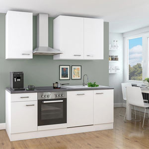 Cucina Modulare Compatta dal Design Moderno, Set di Mobili Tutto in Uno, Mini Angolo Cottura per Case Piccole, Appartamenti e Hotel - Product Image 1