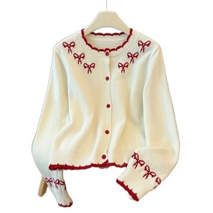 Cardigan court en tricot pour femme, taille unique, couleur unie, style coréen vintage, anti-boulochage, bretelles spaghetti, idéal pour l'automne - Product Image 5