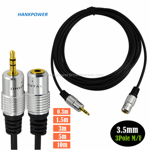 Cavo di Prolunga <span class=keywords><strong>Audio</strong></span> <span class=keywords><strong>Jack</strong></span> 3.5mm Maschio-Femmina di Alta Qualità per Auto, Cuffie e Altoparlanti - Product Image 6