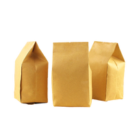 Sac en papier kraft biodégradable écologique, forme personnalisable, pochette compostable pour la vente au détail, les épiceries et les cadeaux
