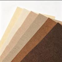 Tissu non tissé en polyester coloré aiguilleté, idéal pour les cartes d'artisanat de maternelle, motifs personnalisables gravés au laser