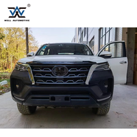 Z-art — pare-chocs de voiture avant en plastique ABS noir, accessoires pour Fortuner 2016 +, kit de carrosserie de haute qualité 4X4